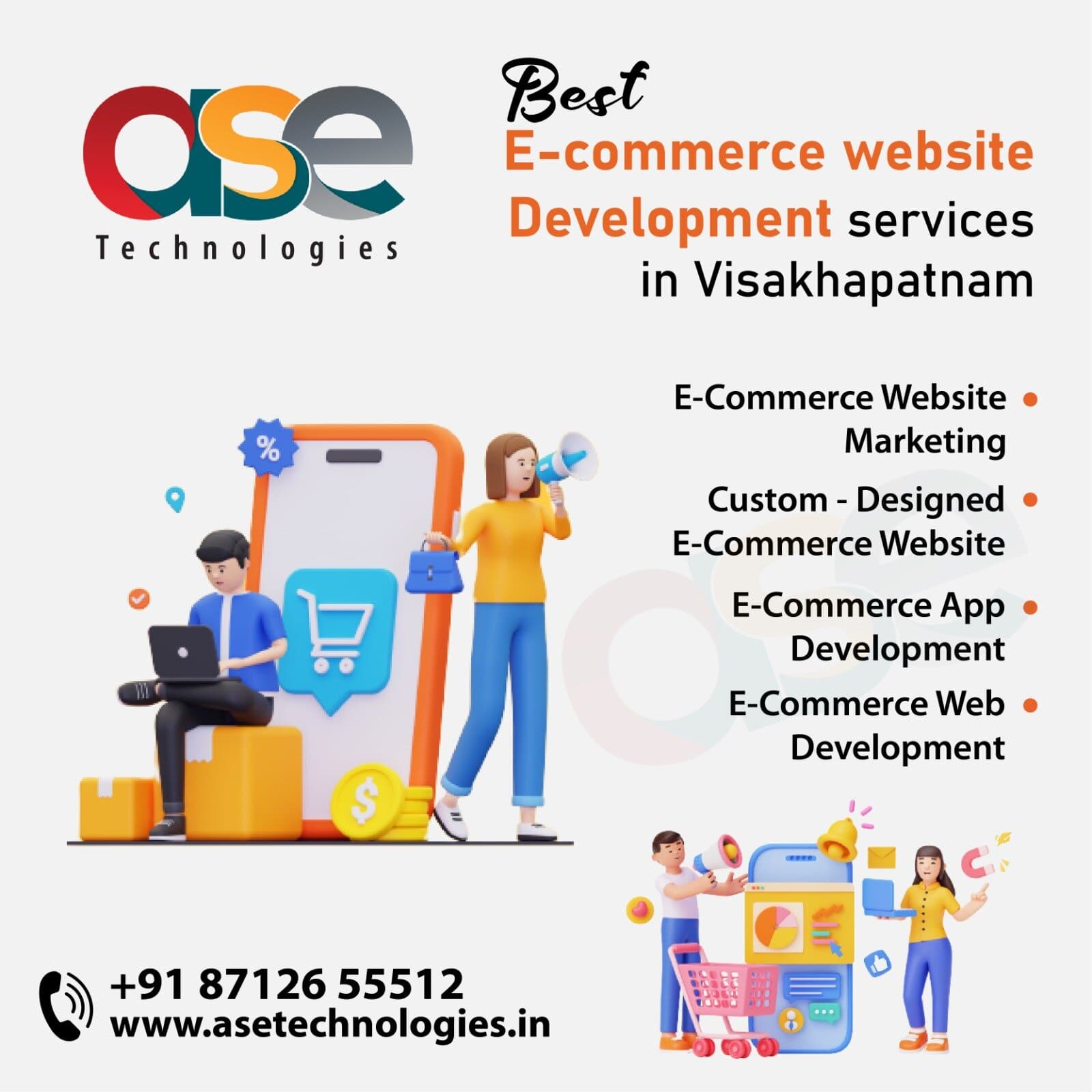 Best E-commerce website development services in Visakhapatnam