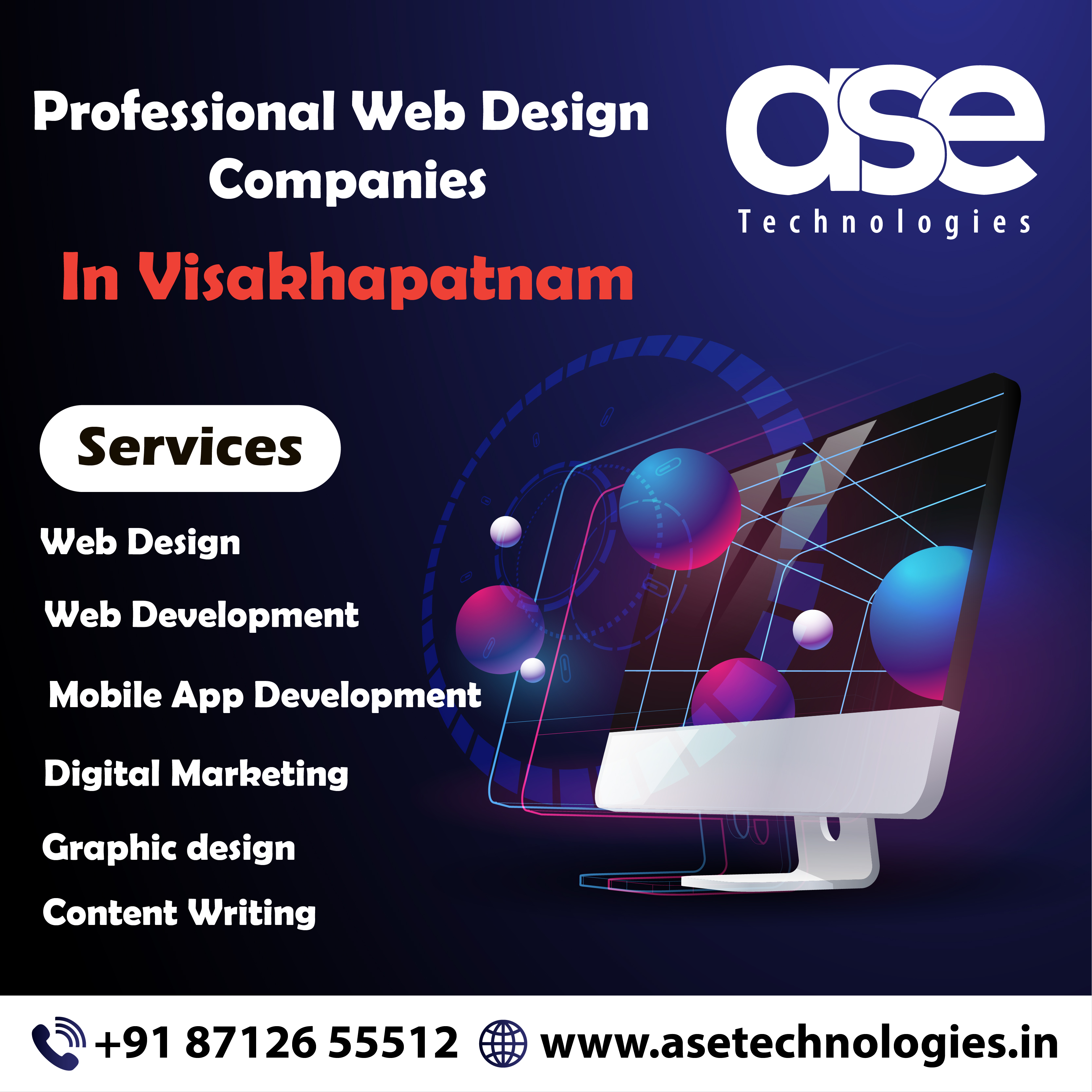 Professional Web Design Companies In Visakhapatnam